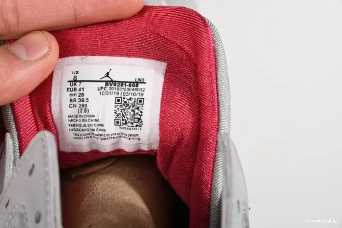 Reflective Cardinal Air 7 Jordan BV6281-006 0526